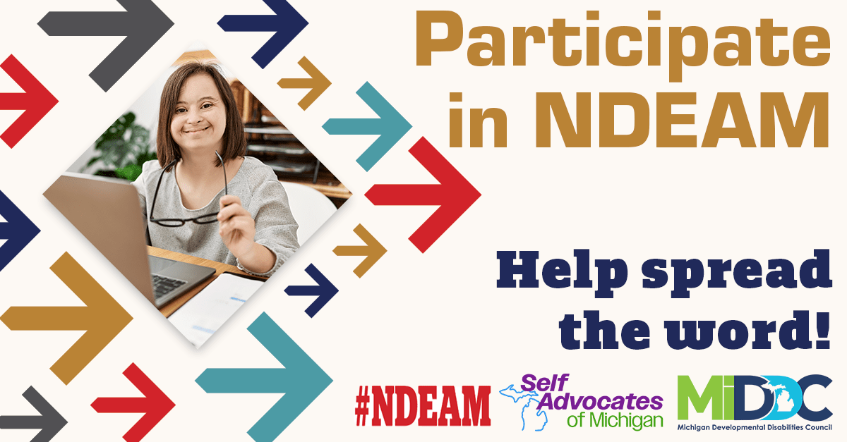 Participate in NDEAM. Help spread the word!