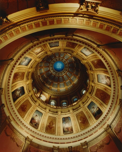 Photo of Michigan's Rotunda in the State Capitol building.