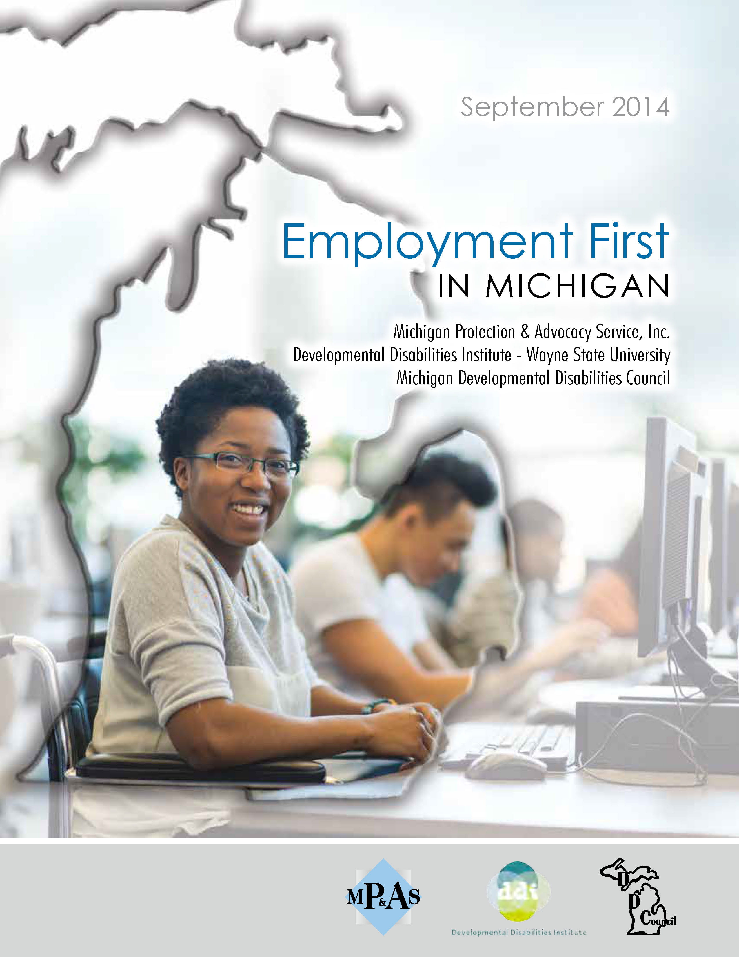 Cover photo of the 2014 Employment First Report