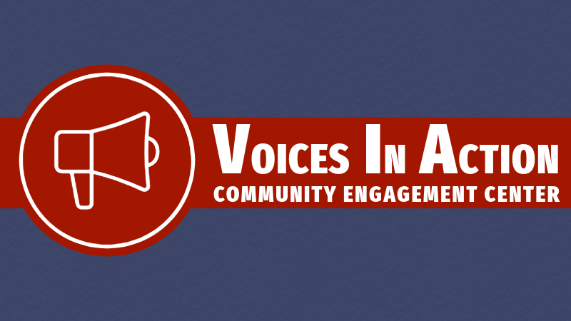Voices in Action Community Engagement Logo
