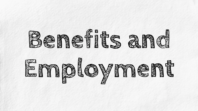 YEAH Hub Benefits and Employment Graphic