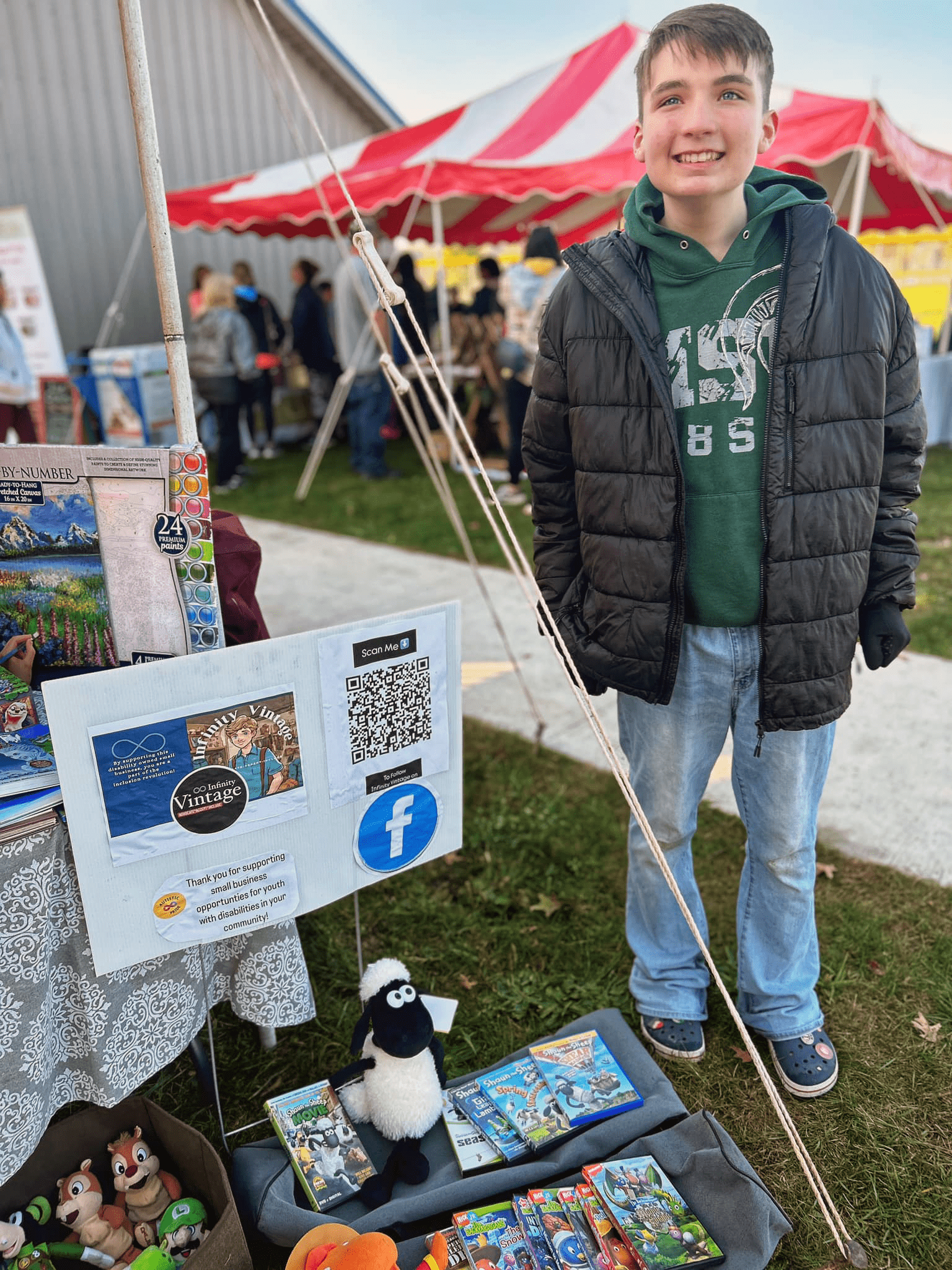 Youth Employment Ambassador Host at employment fair 