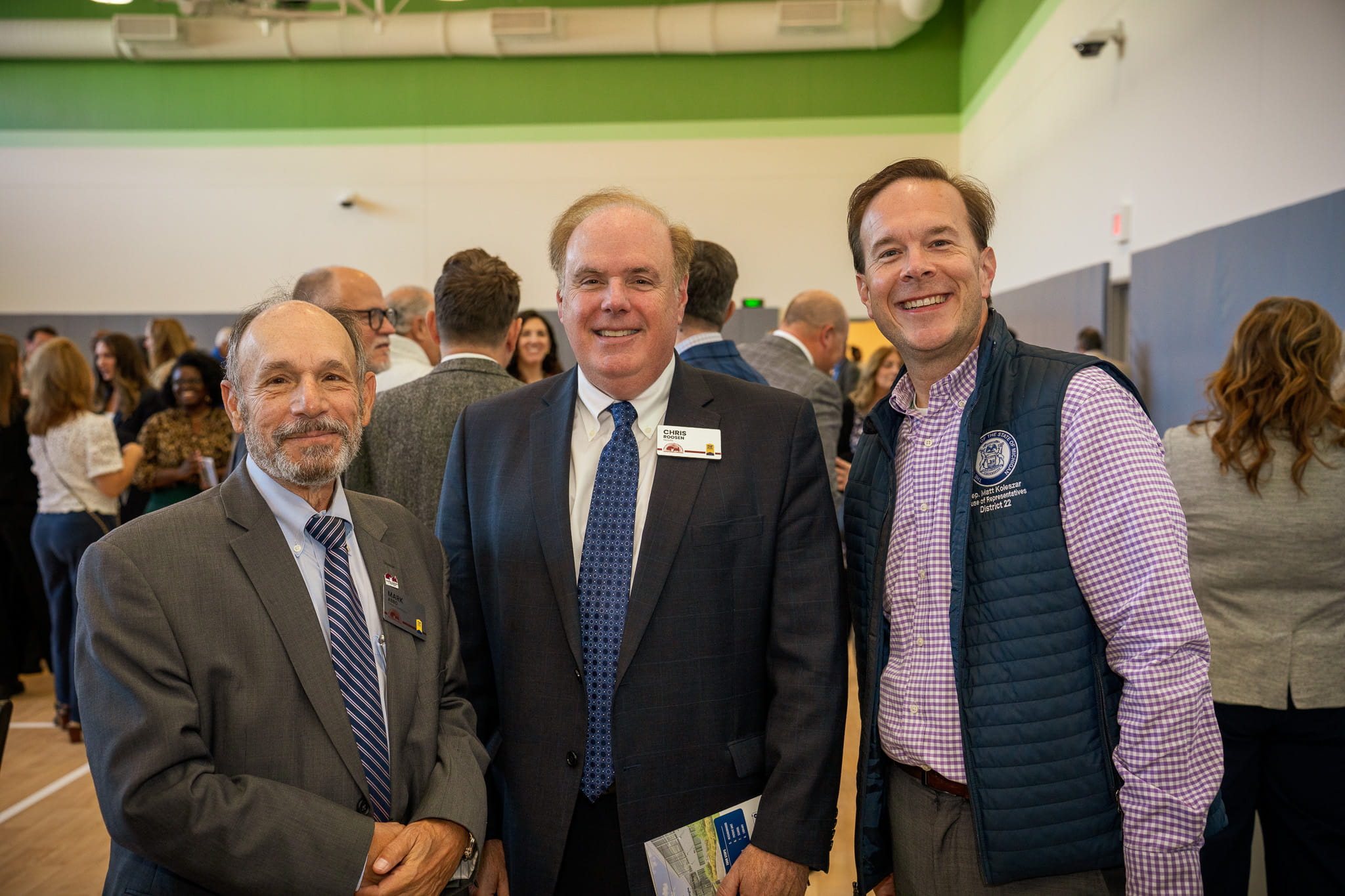 October 7 dedication of the Southeast Michigan Psychiatric Hospital.