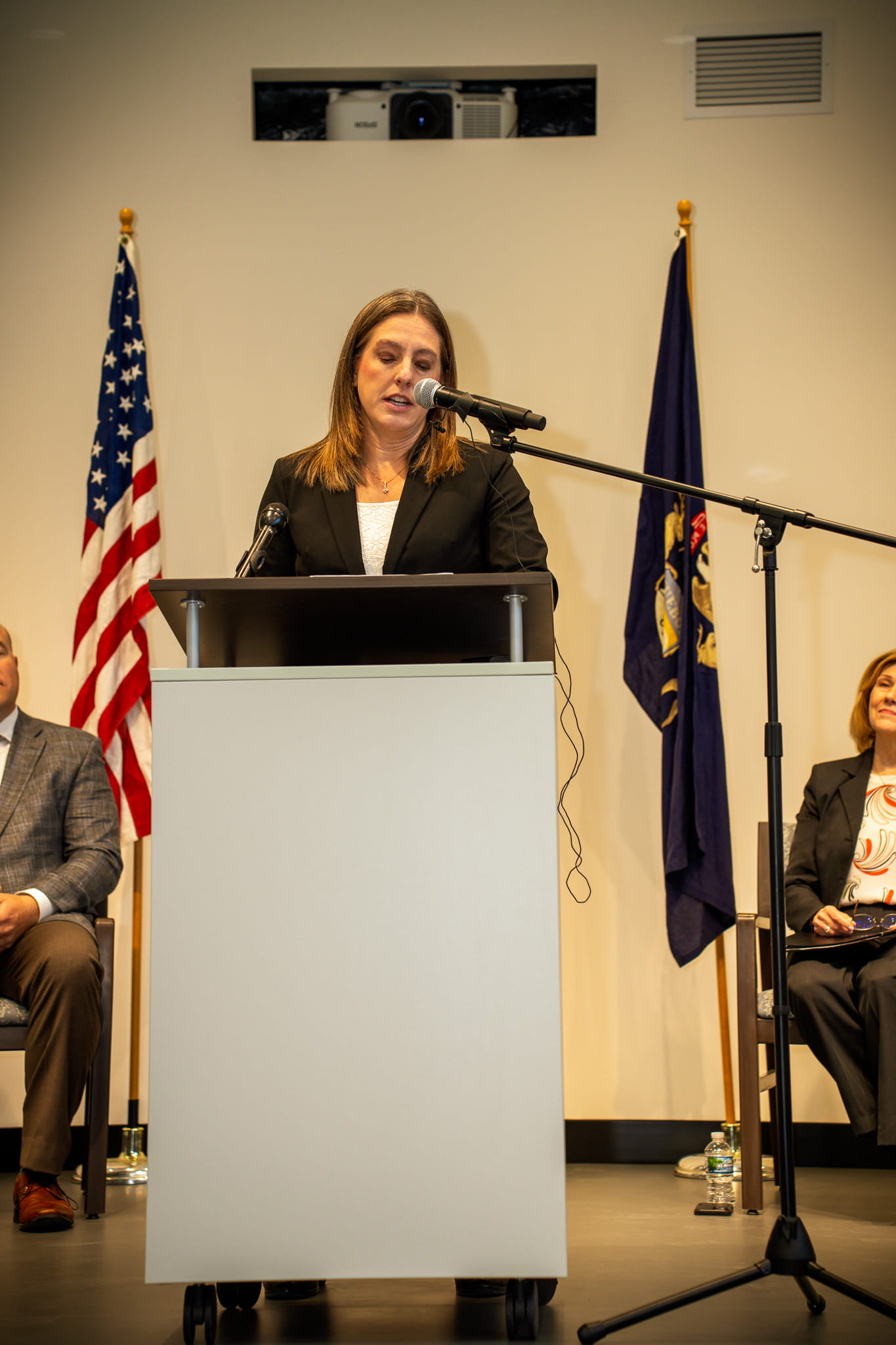 October 7 dedication of the Southeast Michigan Psychiatric Hospital.