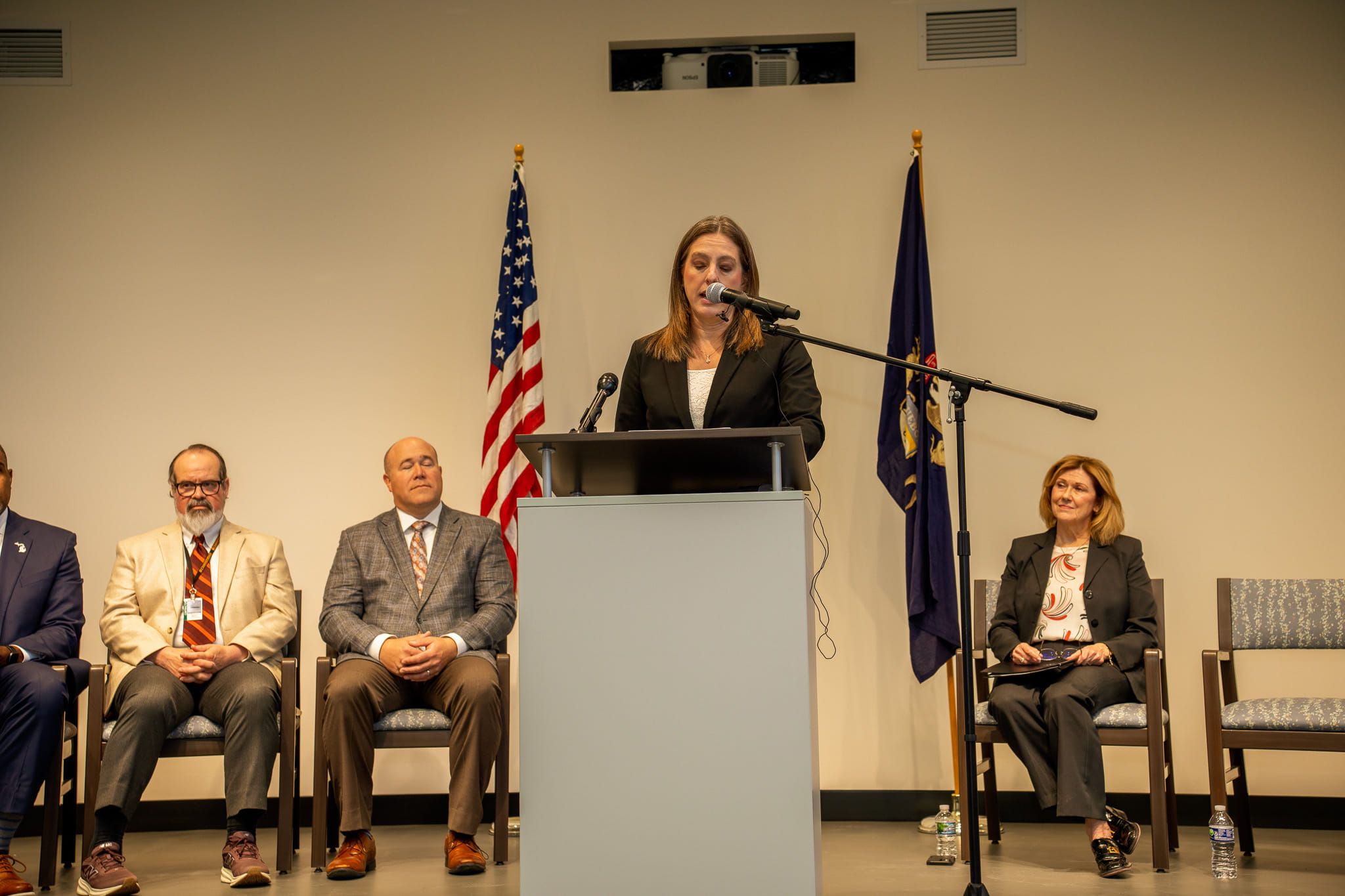 October 7 dedication of the Southeast Michigan Psychiatric Hospital.