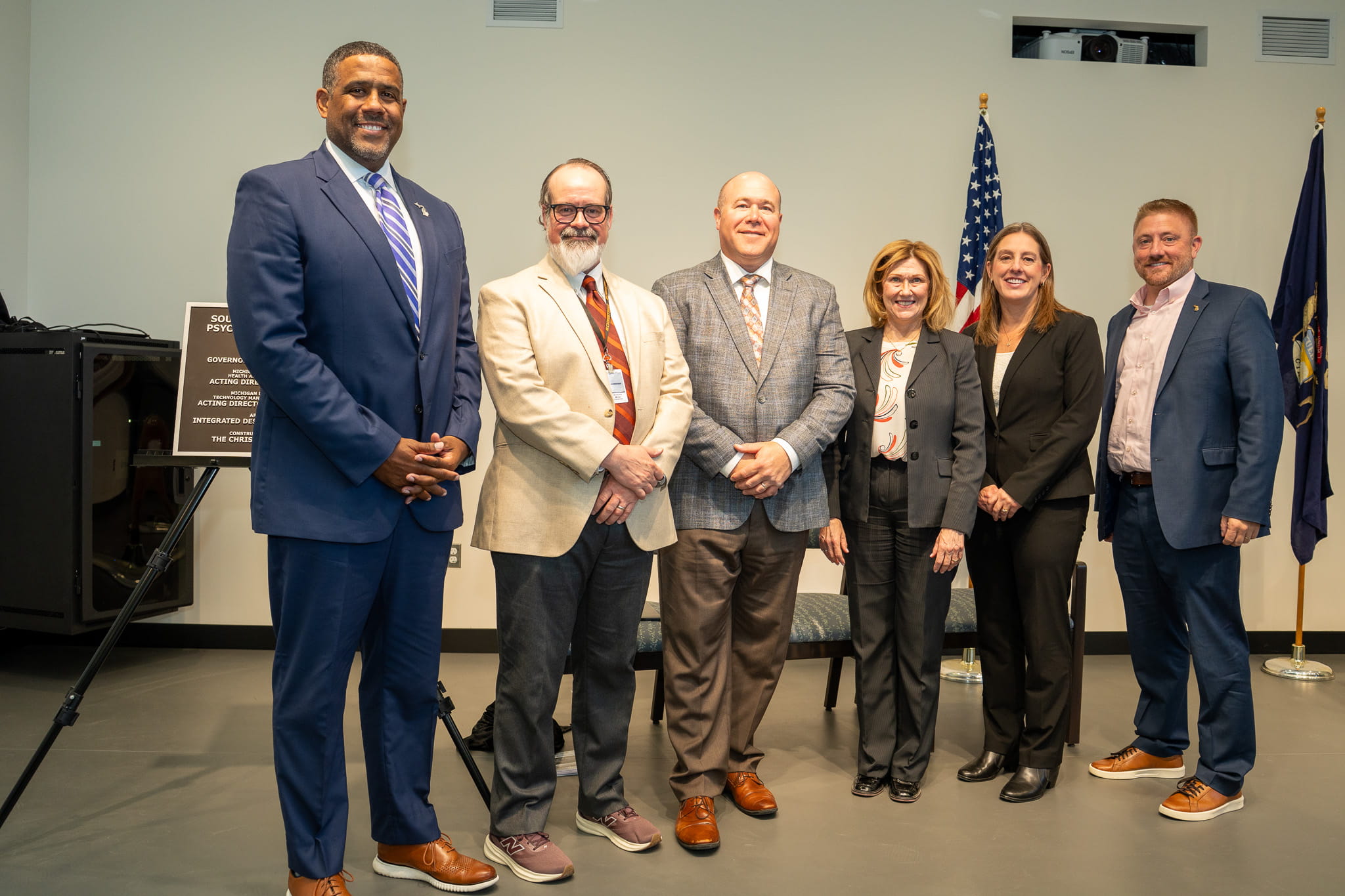 October 7 dedication of the Southeast Michigan Psychiatric Hospital.