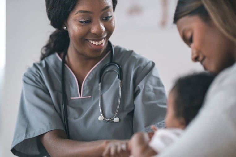 Doctor Mother and Baby