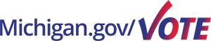 Michigan.gov/vote logo