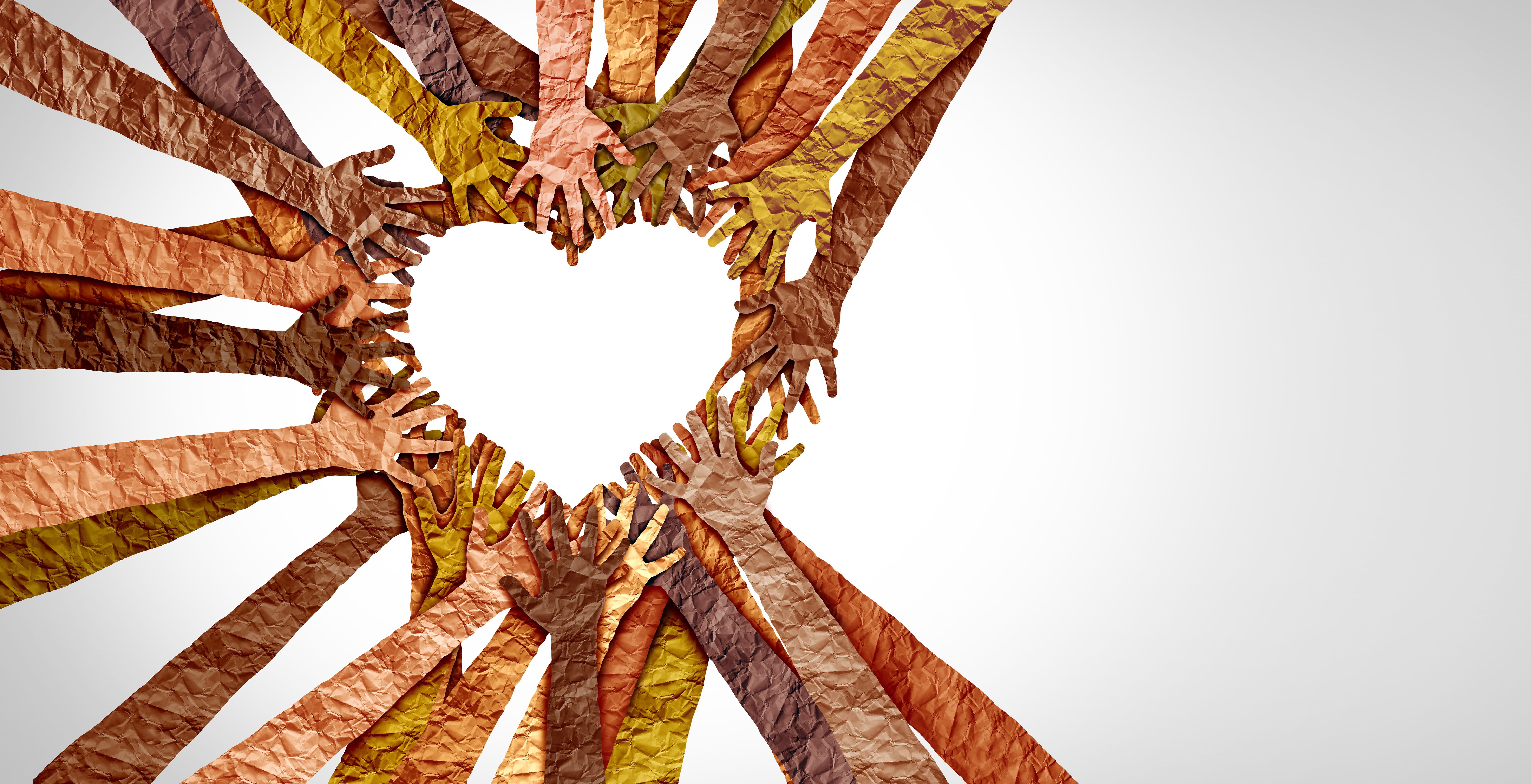 hands forming a heart