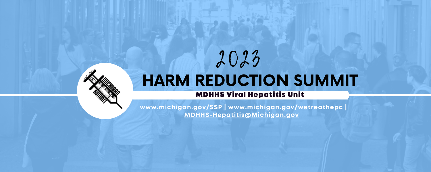 2023 Harm Reduction Summit banner