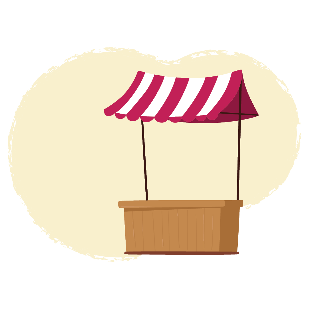 Festival booth icon
