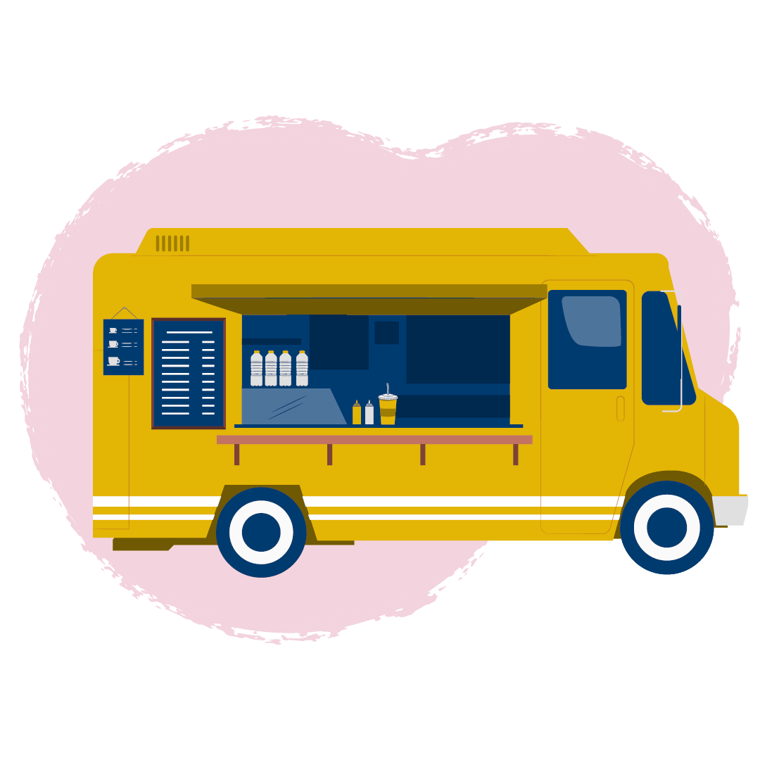 Food truck icon