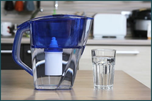 Filtered water pitcher