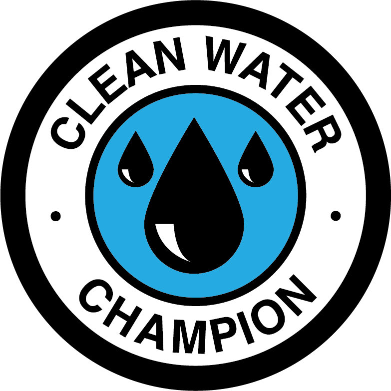 Clean water champion badge