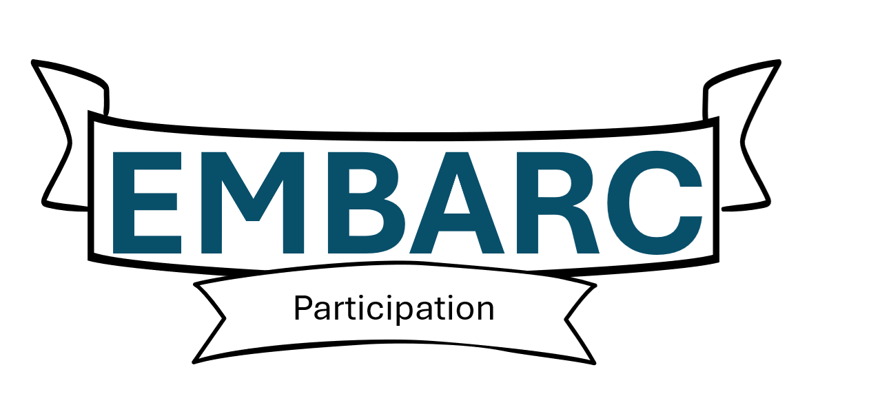 Banner reading EMBARC Participation