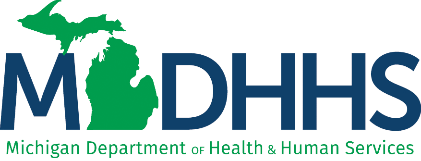 Michigan Department of Health and Human Services logo