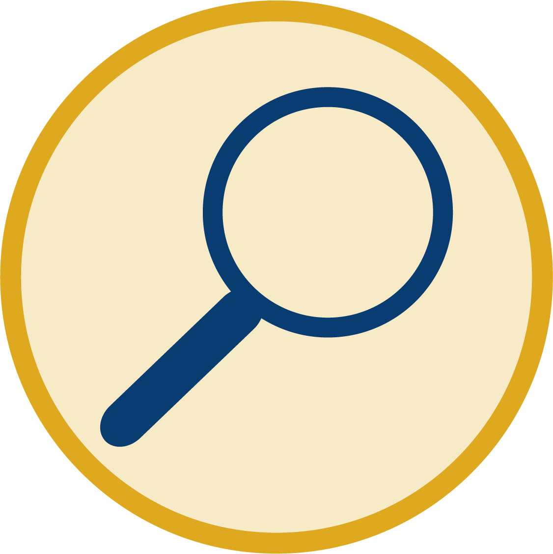 Magnifying glass icon