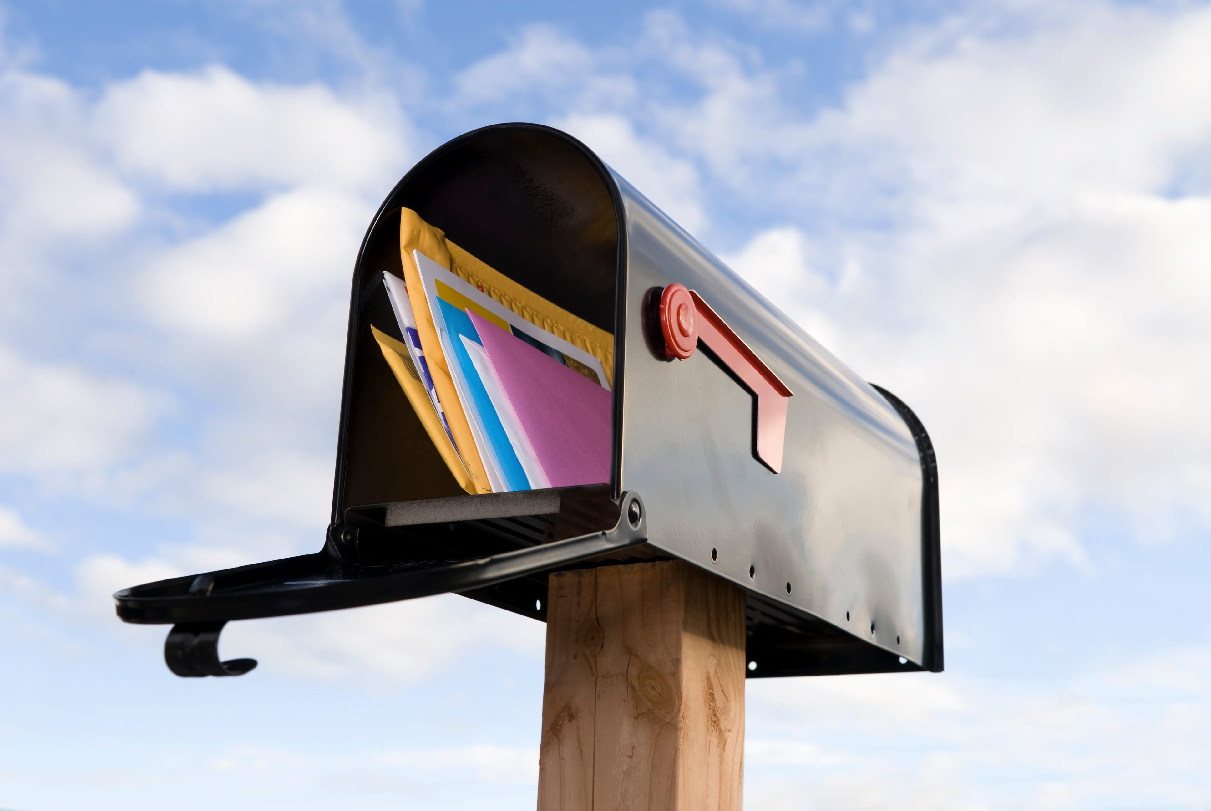 Mailbox full of mail