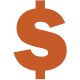 Dollar sign icon