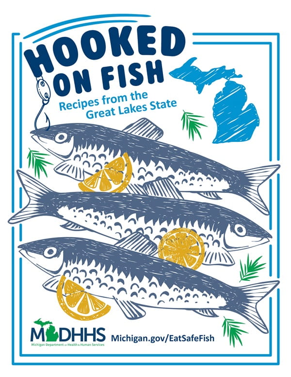 Cover of the Hooked on Fish Cookbook