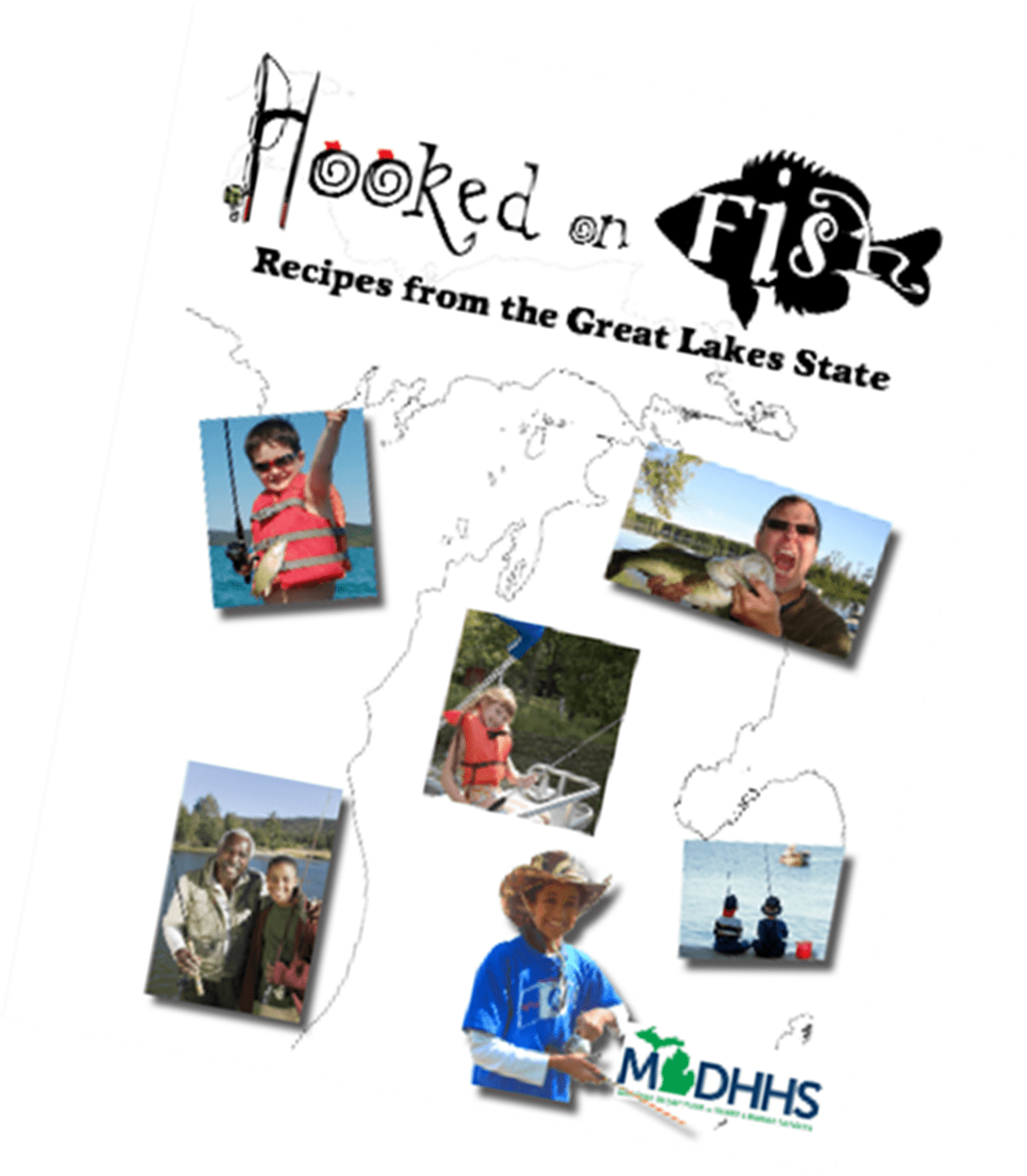 Cover of the Hooked on Fish Cookbook