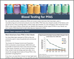 Blood Testing for PFAS fact sheet thumbnail