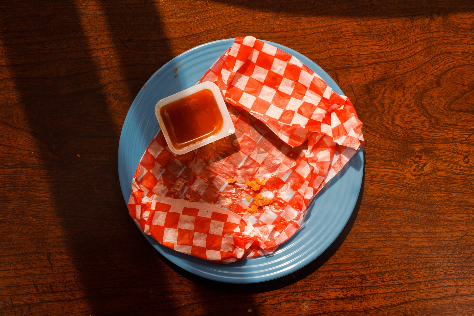 Fast food wrappers