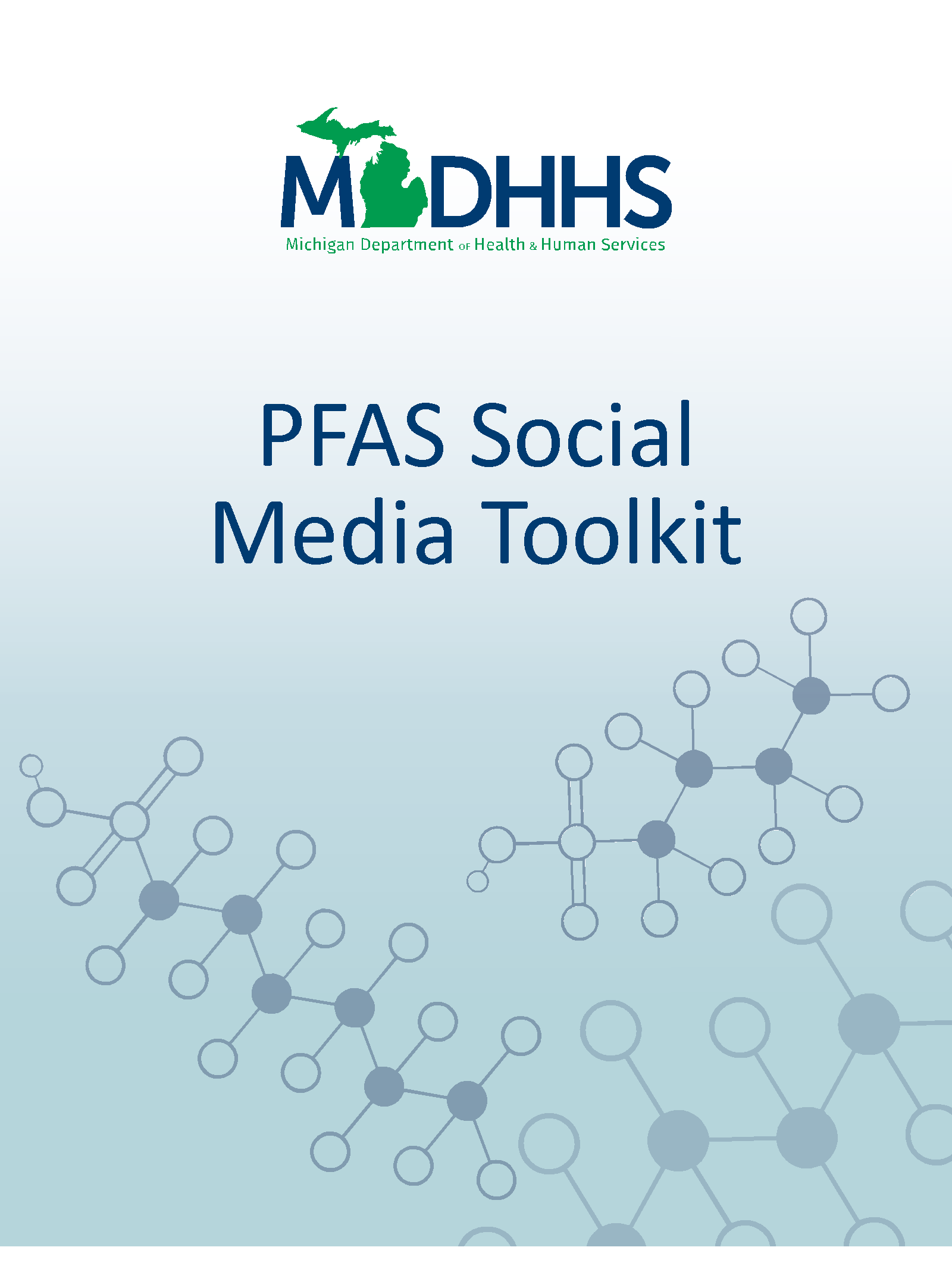 Cover of the PFAS Social Media Partner Toolkit