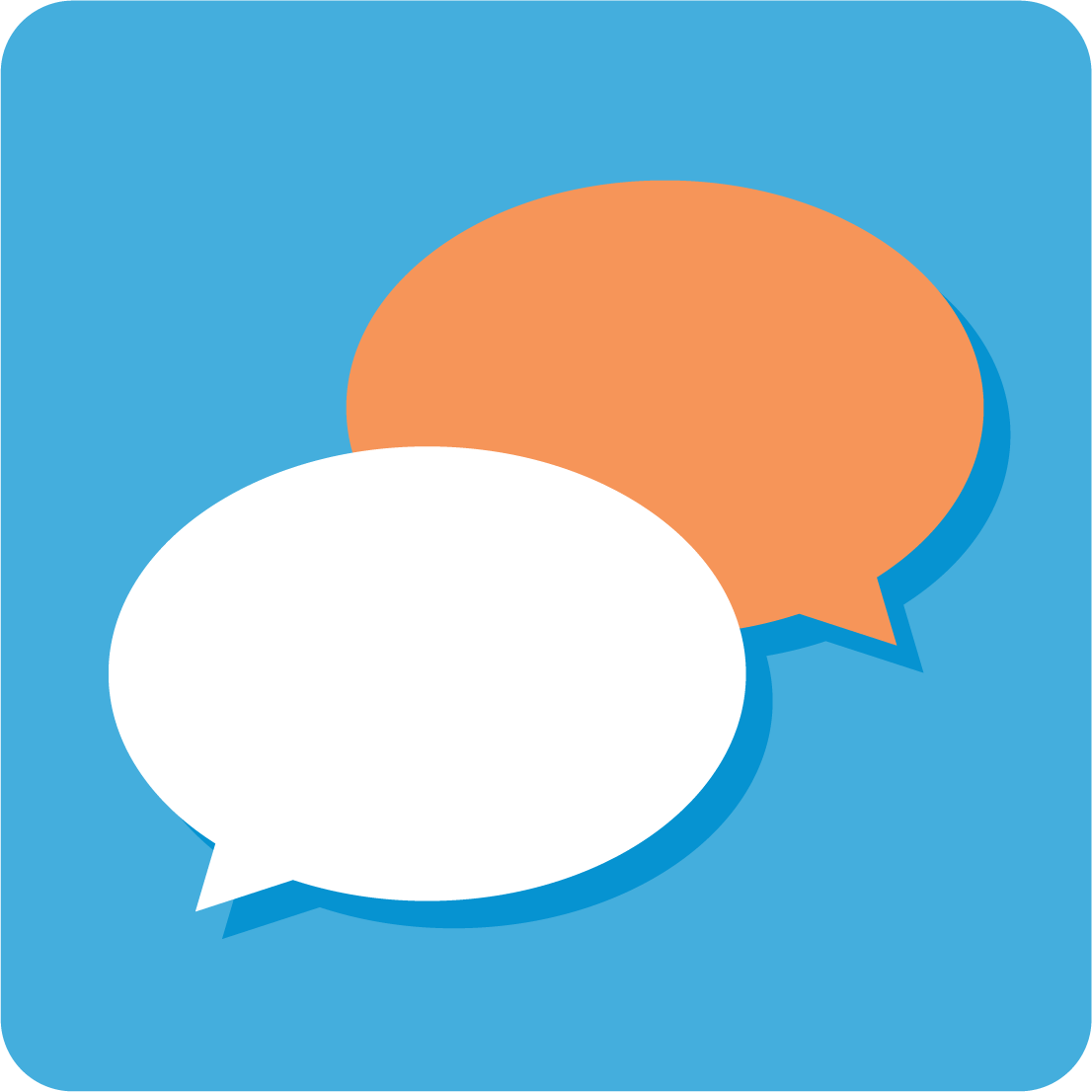 communications tools button