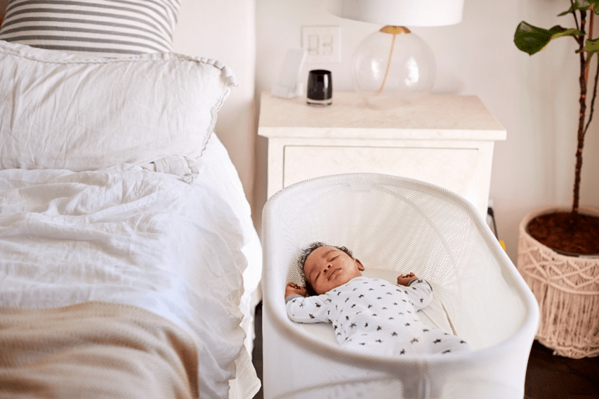Photo of bassinet and cradle