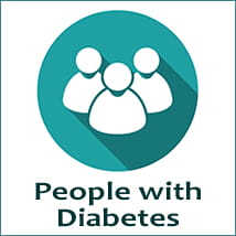 people with diabetes