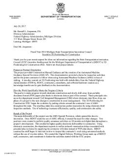 Report Cover 3D positioning for construction 