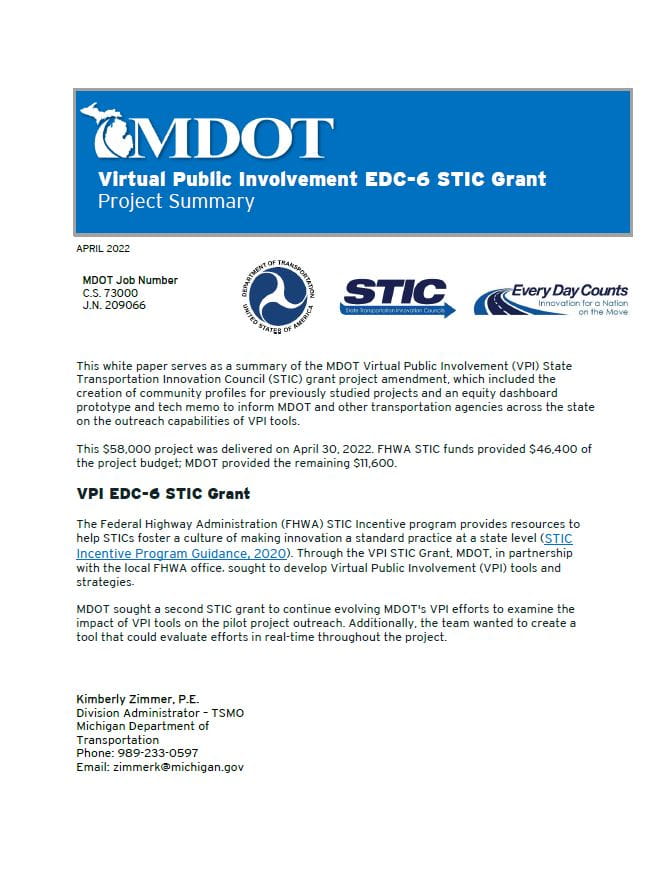 Cover of VPI Phase 2 report