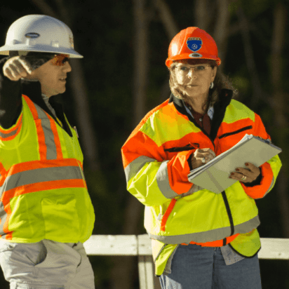 Engineers in PPE
