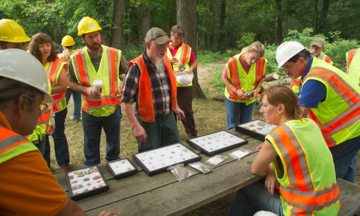 Archeological dig on the proposed right of way of M-231 near Nunica in Ottawa County.