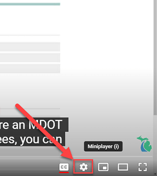 You Tube Video Resolution Change - Step1
