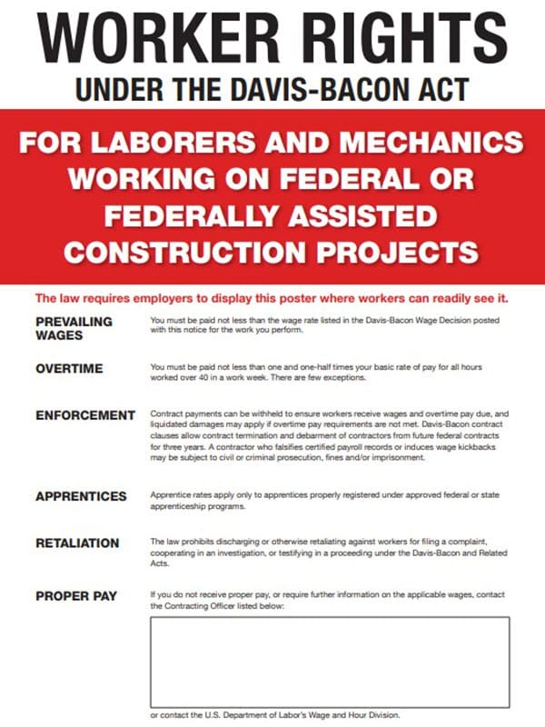 A thumbnail of the Workers Rights in English poster.