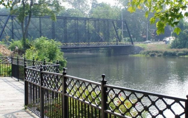 2nd Street Bridge over Kalamazoo River in Allegan County