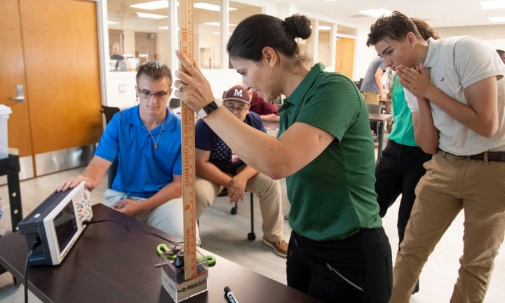Students participate in Engineering Discovery Day at Michigan State University.