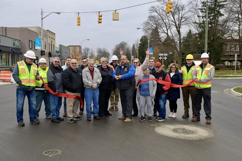 City Of Sandusky Celebrates MDOT S Completion Of Downtown Streets M 46 Sandusky Project