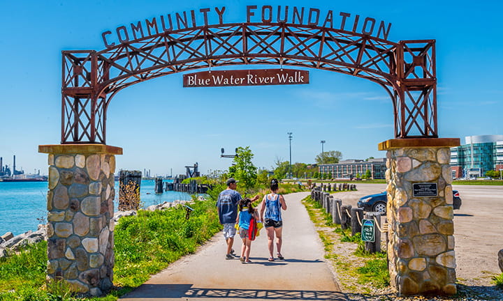 Blue Water River Walk Tap project