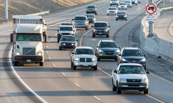 Traffic on US-23 Flex Route