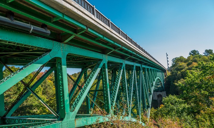 Heath M. Robinson Memorial Bridge Cut River