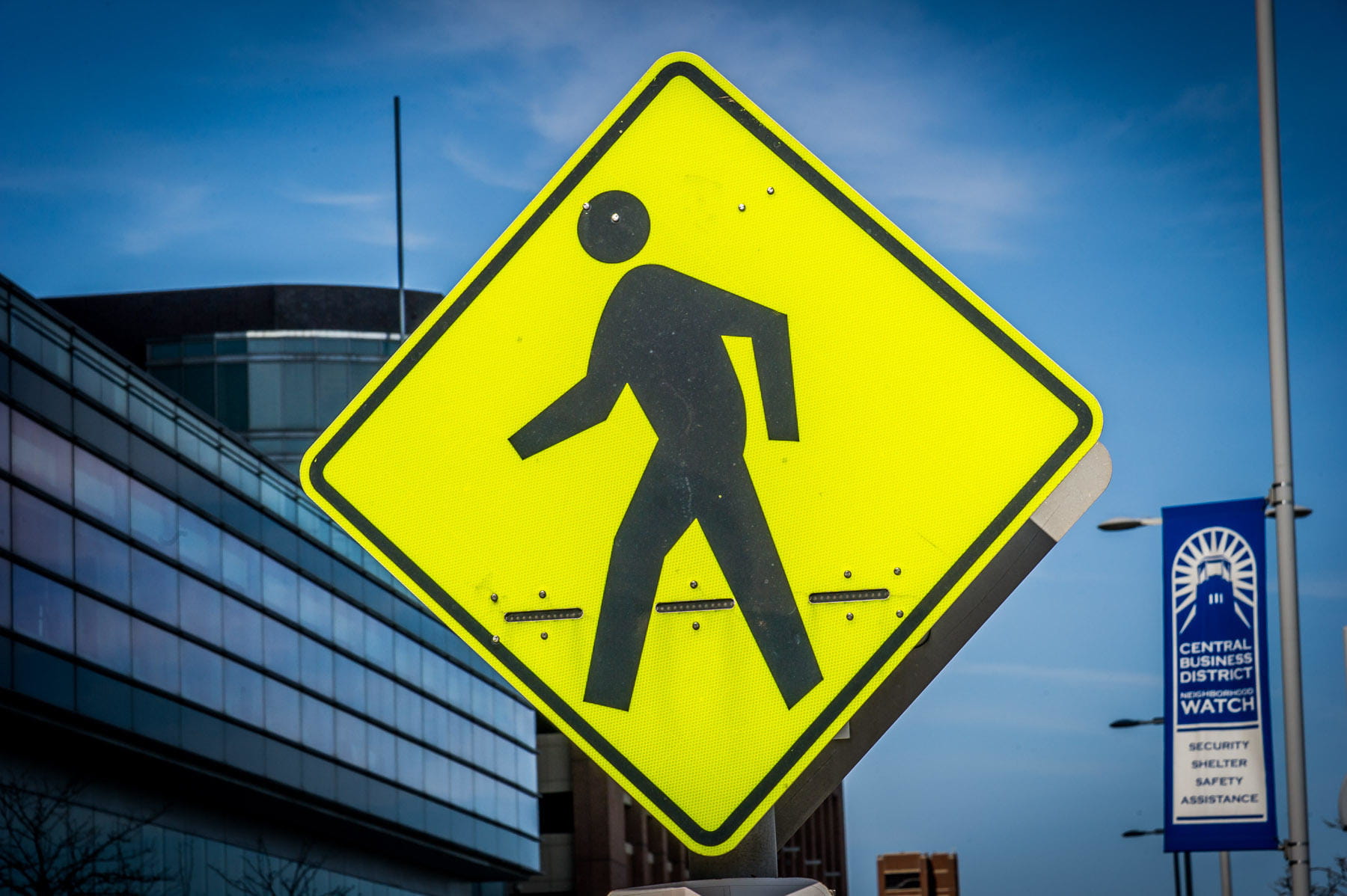 Crosswalk sign