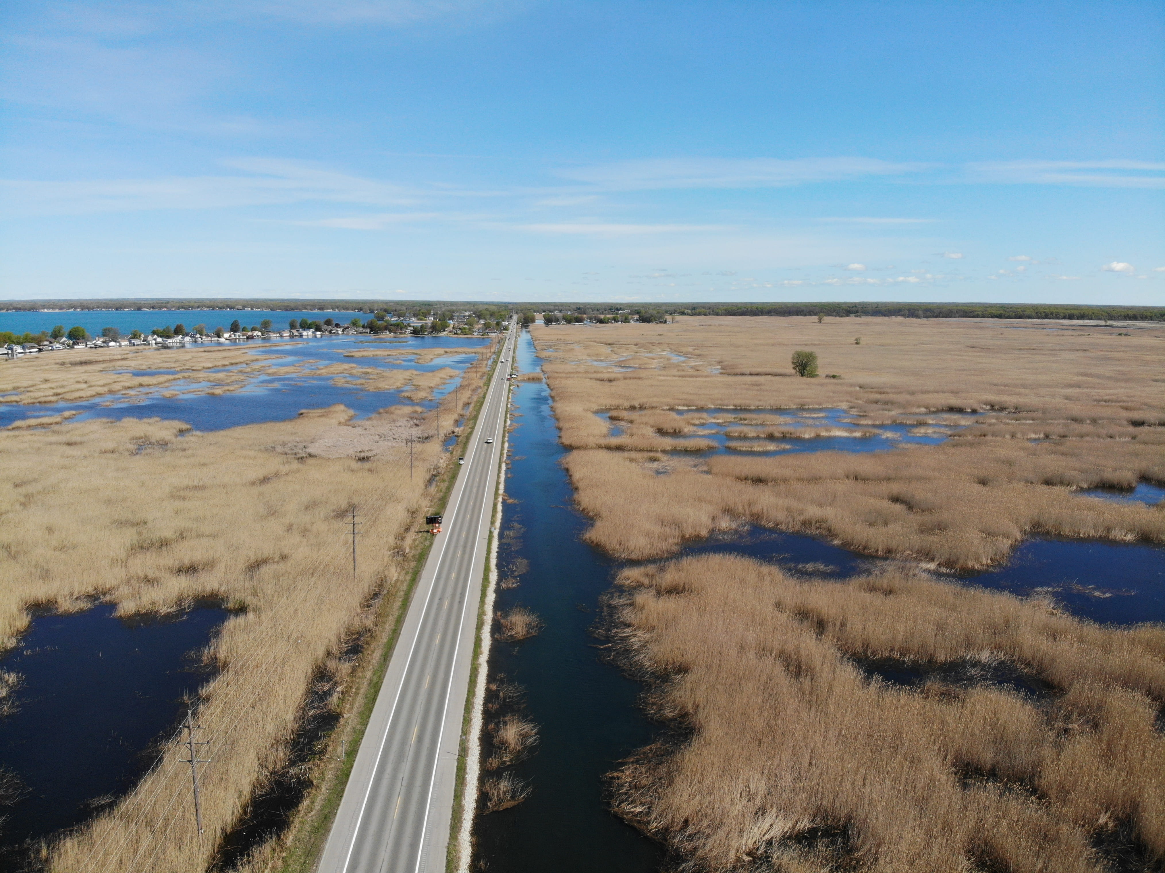 Dyke Road through St. John’s Marsh