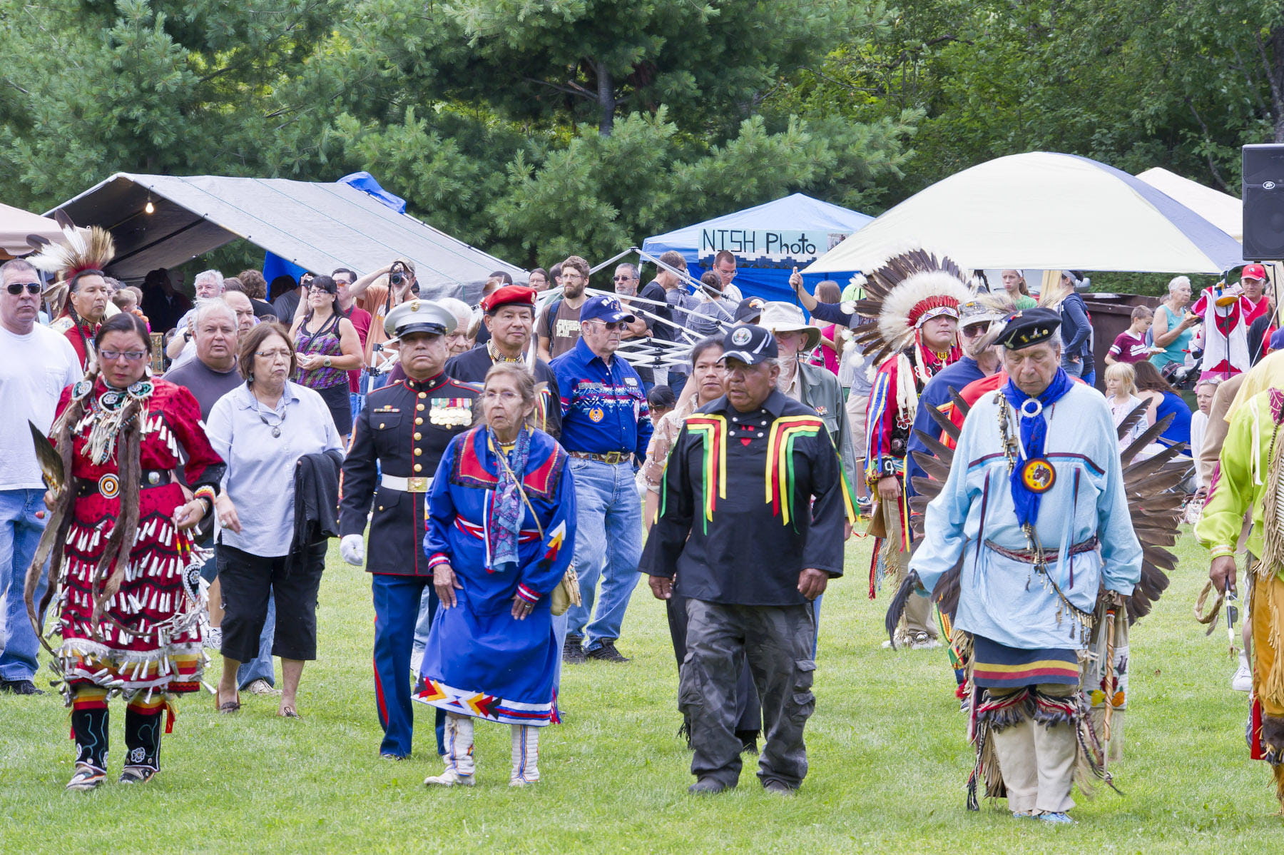 The Odowa Pow-Wow festival in Harbor Springs, Michigan.