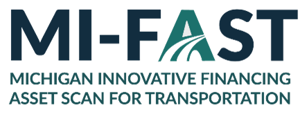 Michigan Innovative Financing Asset Scan for Transportation (MI-FAST) logo.