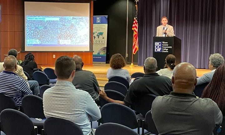 Photo of the July 2023 I-375 DBE workshop. 