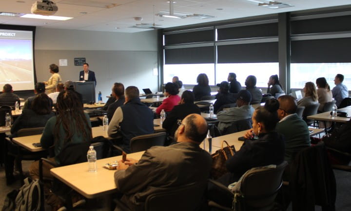 An I-375 Disadvantaged Business Enterprise and Small Business Enterprise metting.