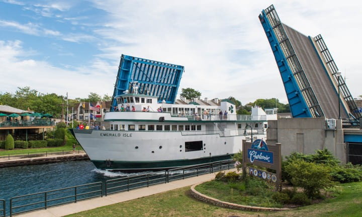 Beaver Island Ferry in Charlevoix.